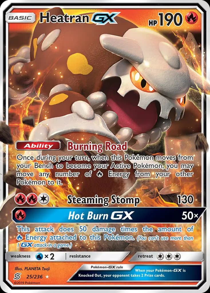 Heatran GX #25 — Unified Minds