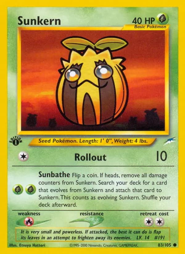Sunkern #83 — Neo Destiny