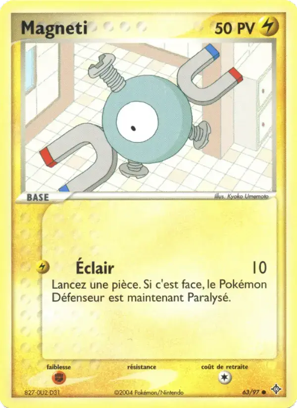 Carte Pokémon Magneti #63 — Dragon