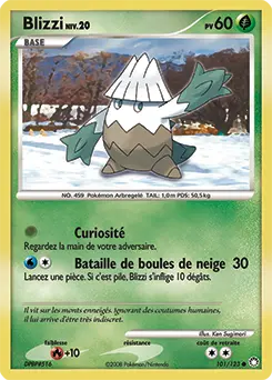 Carte Pokémon Blizzi #101 — Trésors Mystérieux