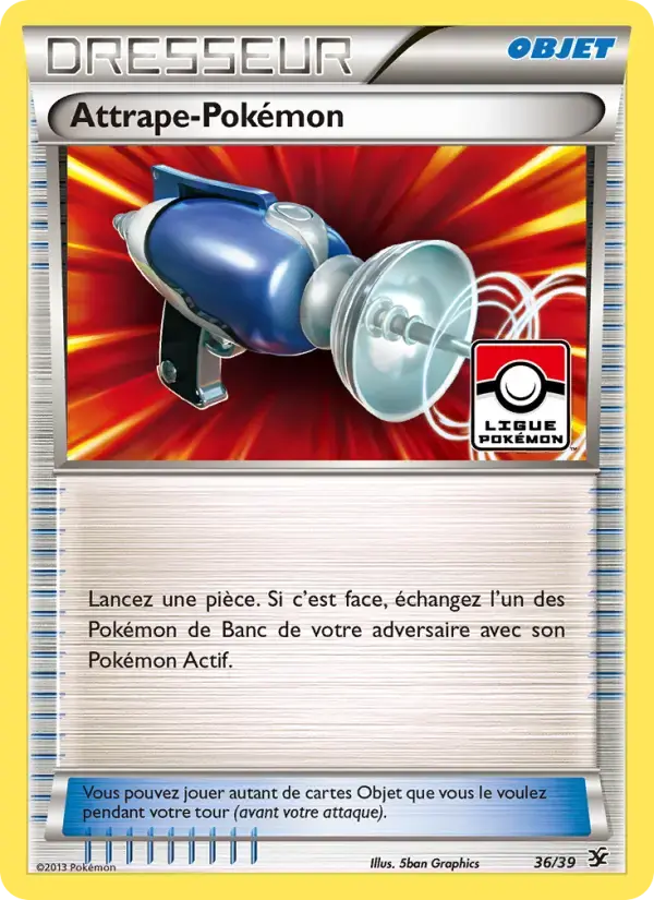 Carte Pokémon Attrape-Pokémon #36 — Bienvenue à Kalos