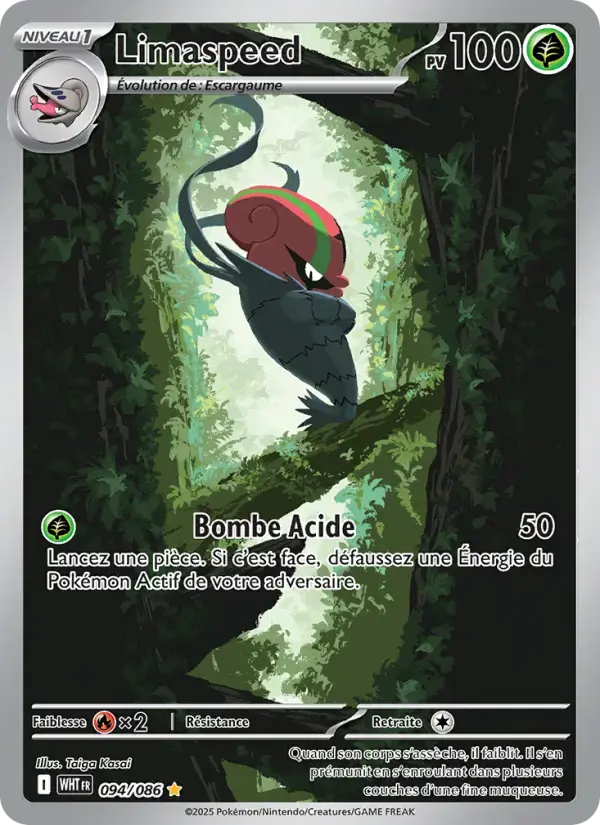 Carte Pokémon Limaspeed #094 — Flamme Blanche