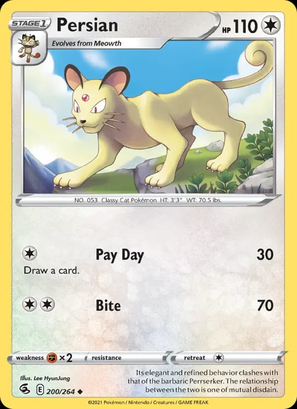 Persian #200 — Fusion Strike
