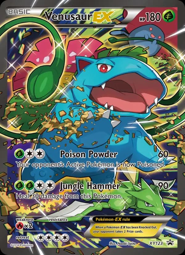 Venusaur EX #XY123 — XY Promos