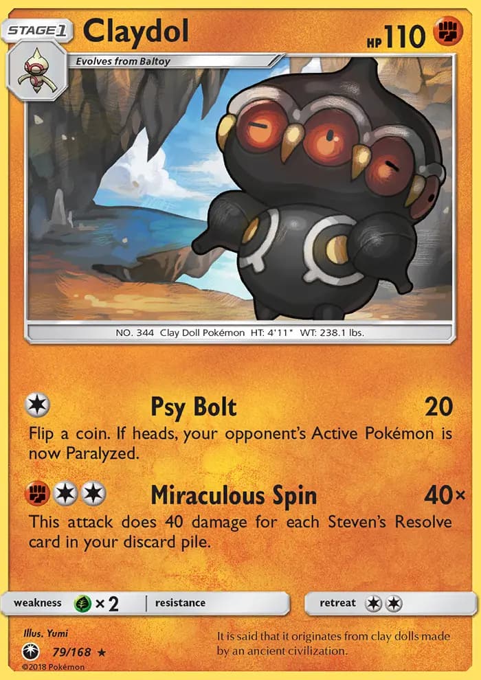 Claydol #79 — Celestial Storm