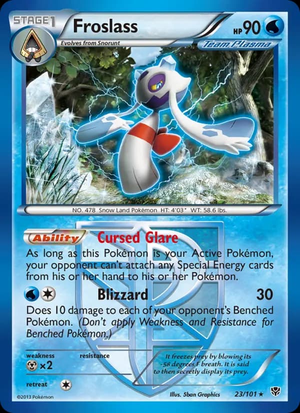 Froslass #23 — Plasma Blast