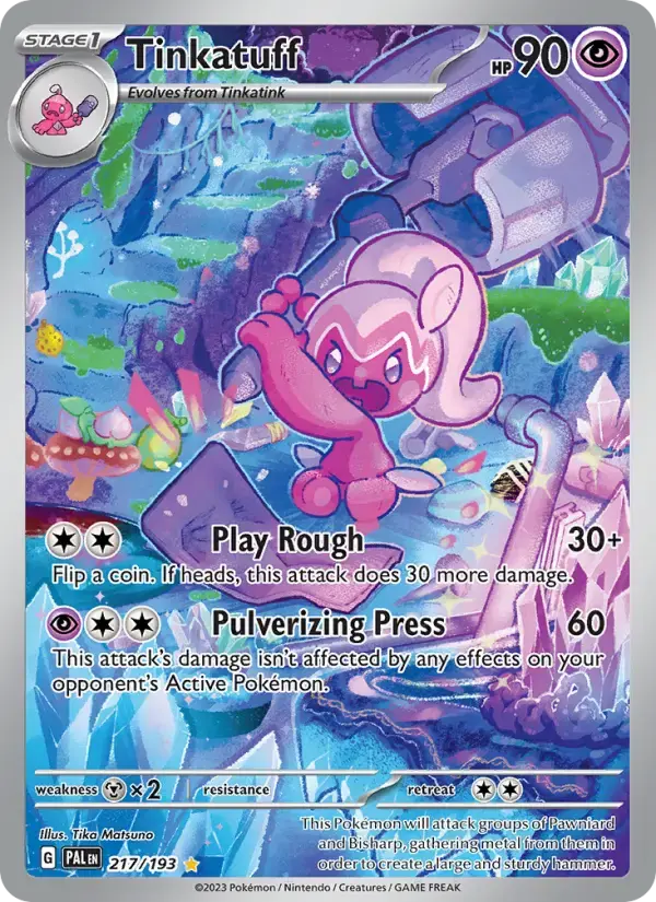 Tinkatuff #217 — Paldea Evolved