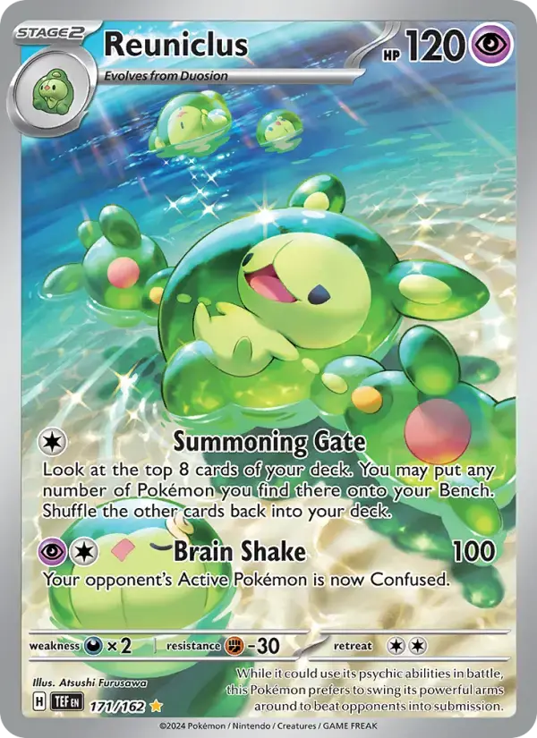 Reuniclus #171 — Temporal Forces