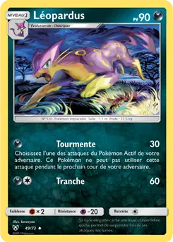 Carte Pokémon Léopardus #49 — Légendes Brillantes