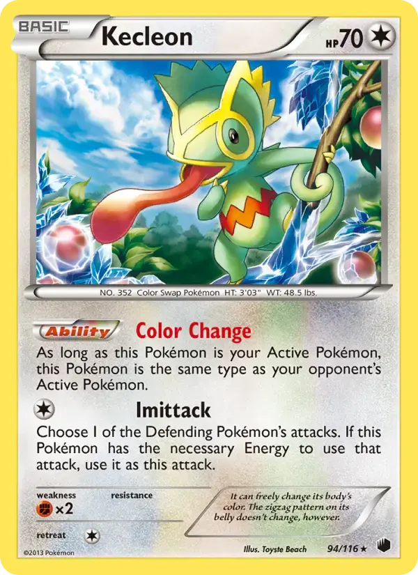 Kecleon #94 — Plasma Freeze