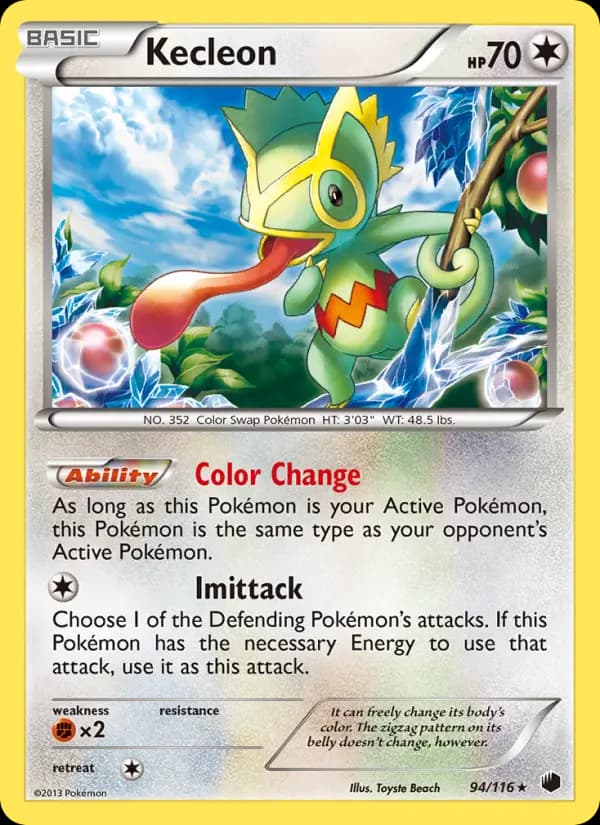 Kecleon #94 — Plasma Freeze