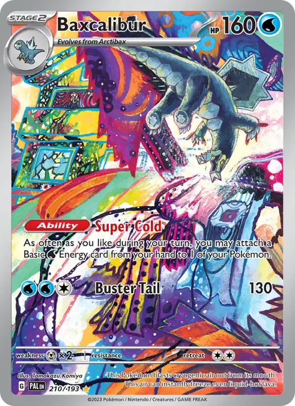 Baxcalibur #210 — Paldea Evolved