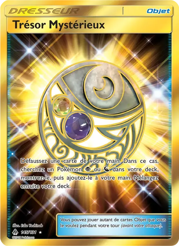 Carte Pokémon Trésor Mystérieux #145 — Lumière Interdite