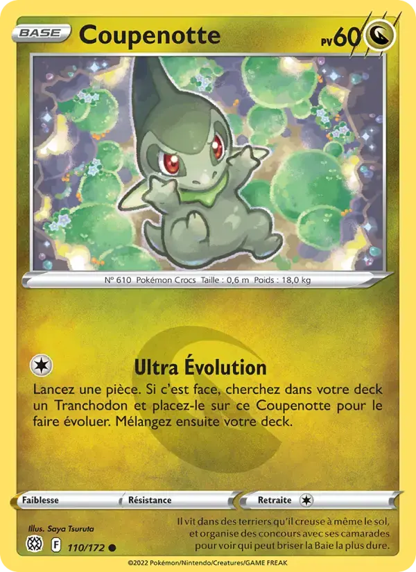 Carte Pokémon Coupenotte #110 — Stars Étincelantes