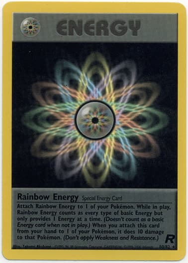 Carte Pokémon レインボーエネルギー #17 — ロケット団