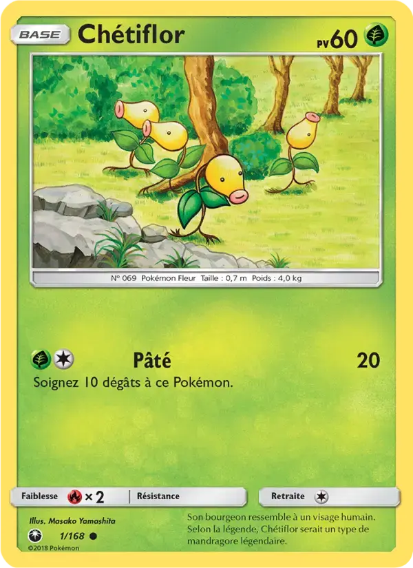 Carte Pokémon Chétiflor #1 — Tempête Céleste