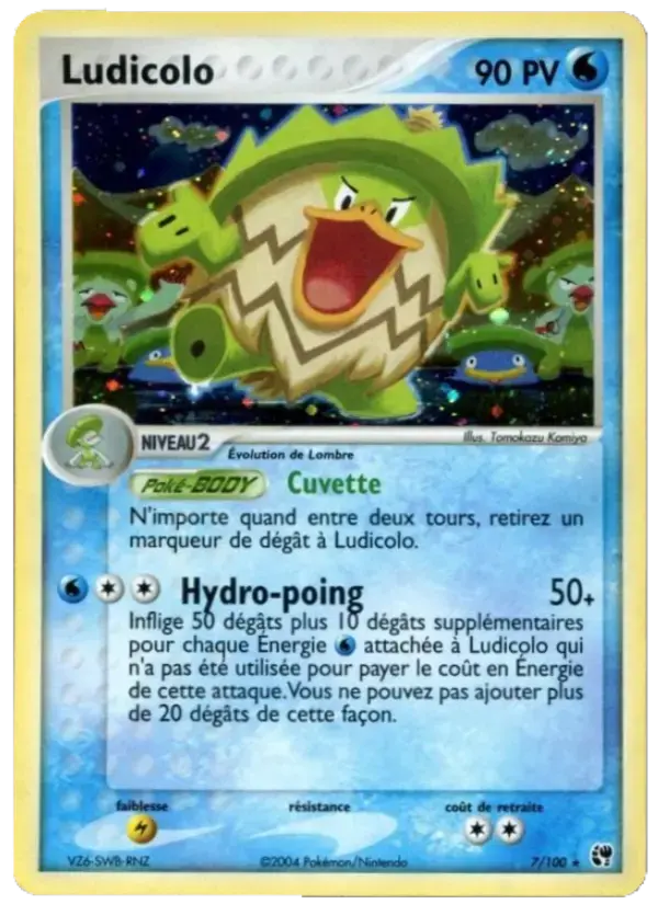 Carte Pokémon Ludicolo #7 — Tempête de Sable
