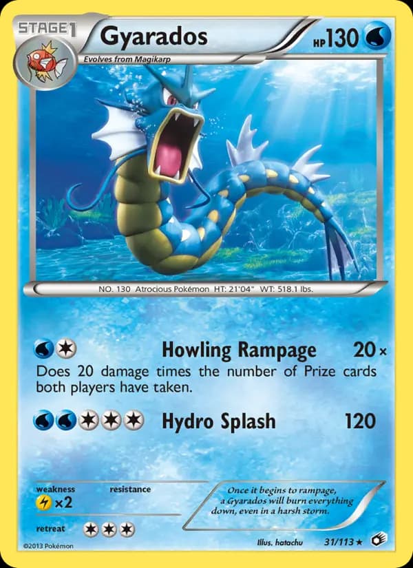 Gyarados #31 — Legendary Treasures