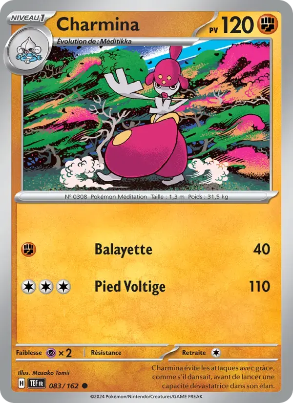 Carte Pokémon Charmina #083 — Forces Temporelles