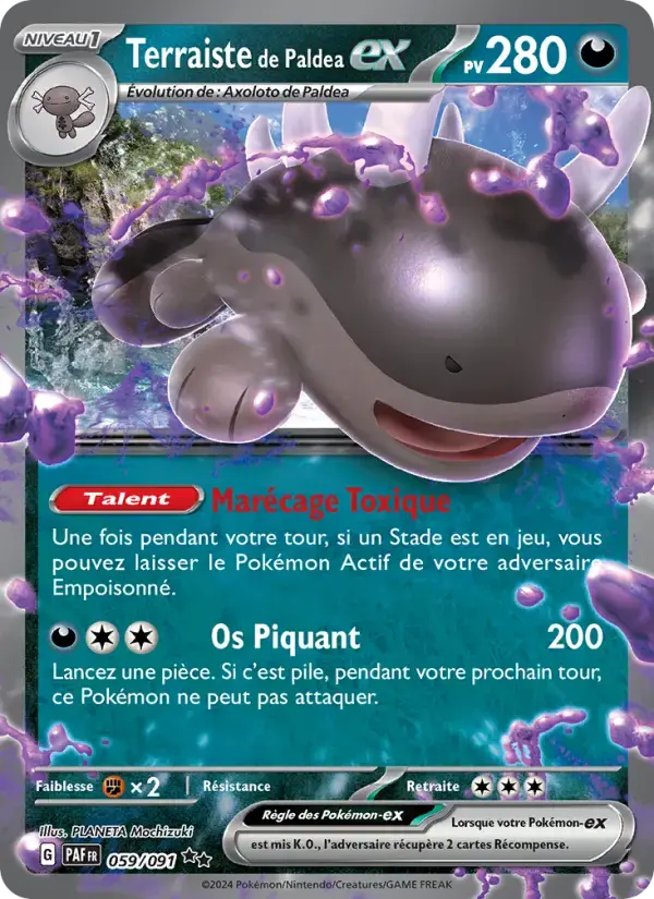 Carte Pokémon Terraiste de Paldea-ex #059 — Destinées de Paldea