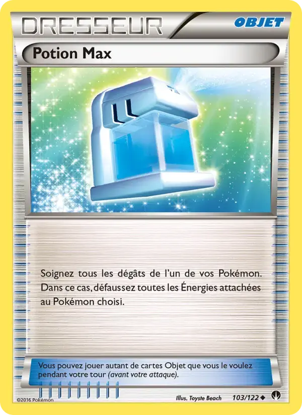 Carte Pokémon Potion Max #103 — Rupture Turbo