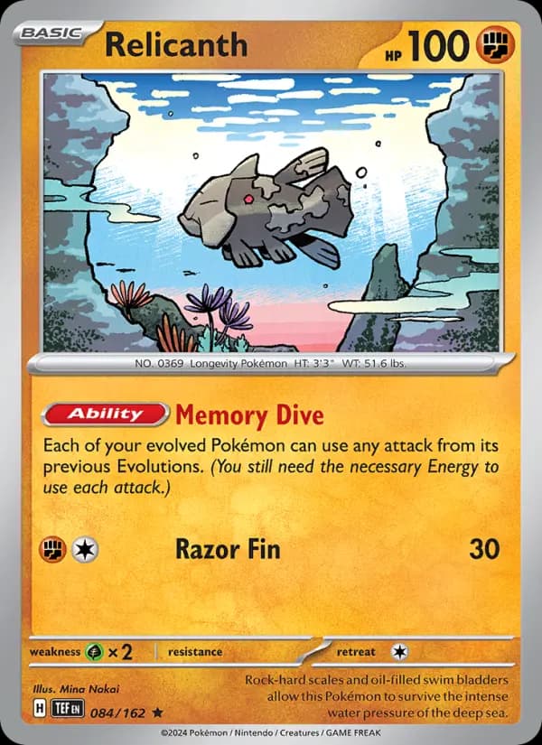 Relicanth #084 — Temporal Forces