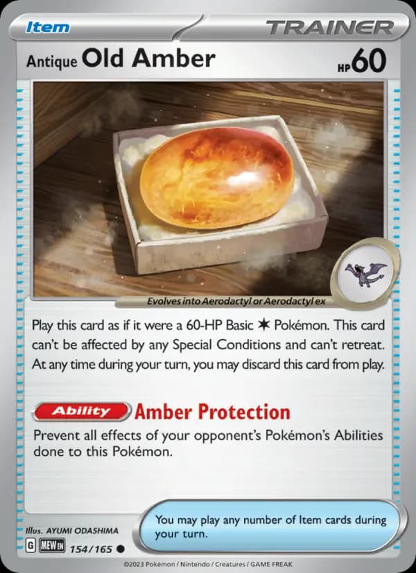 Antique Old Amber #154 — 151