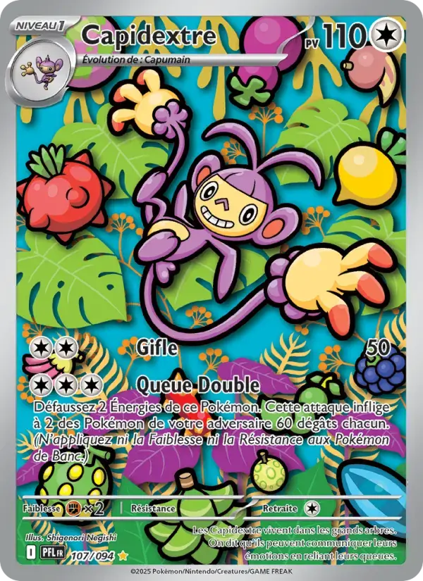 Carte Pokémon Capidextre #107 — Flammes Fantasmagoriques