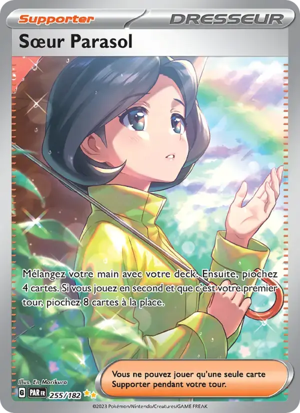 Carte Pokémon Sœur Parasol #255 — Faille Paradoxe