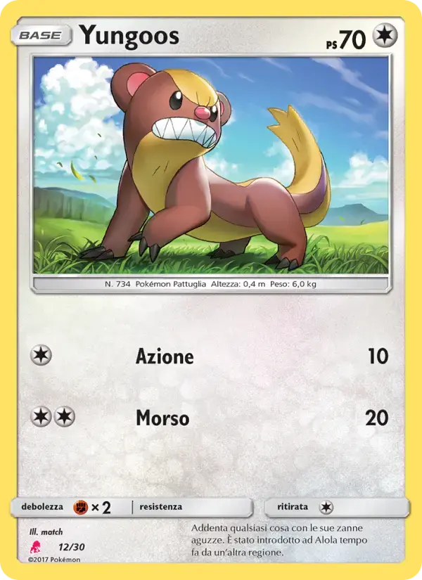 Carte Pokémon Manglouton #12 — Kit du Dresseur SL (Lougarox)