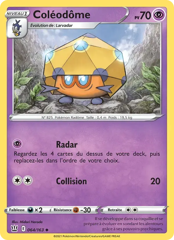 Carte Pokémon Coléodôme #64 — Styles de Combat