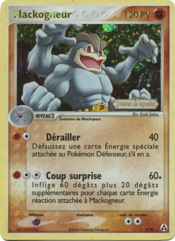 Carte Pokémon Mackogneur #9 — Créateurs de Légendes