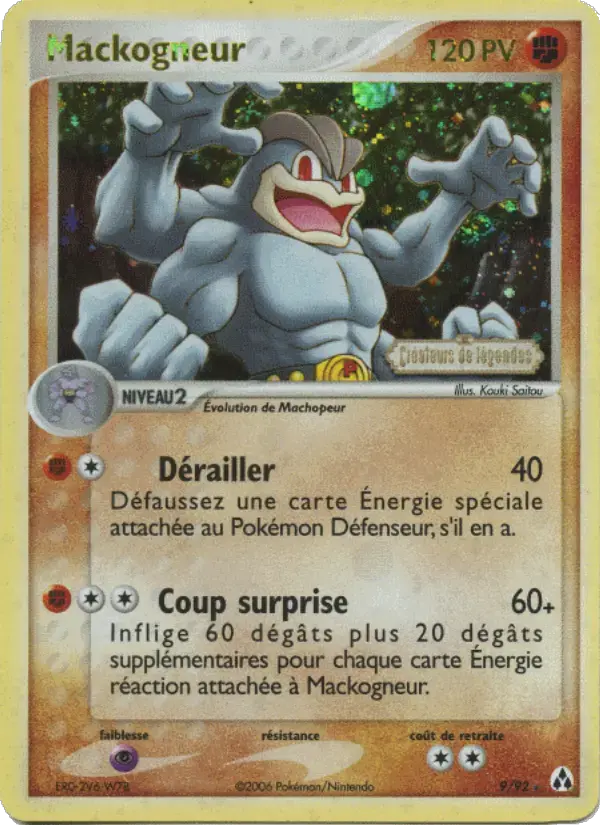 Carte Pokémon Mackogneur #9 — Créateurs de Légendes