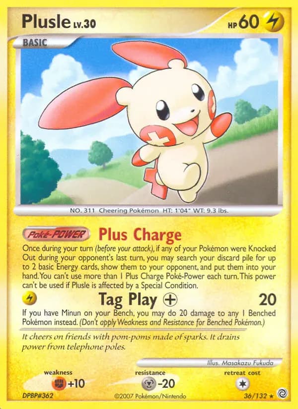 Plusle #36 — Secret Wonders