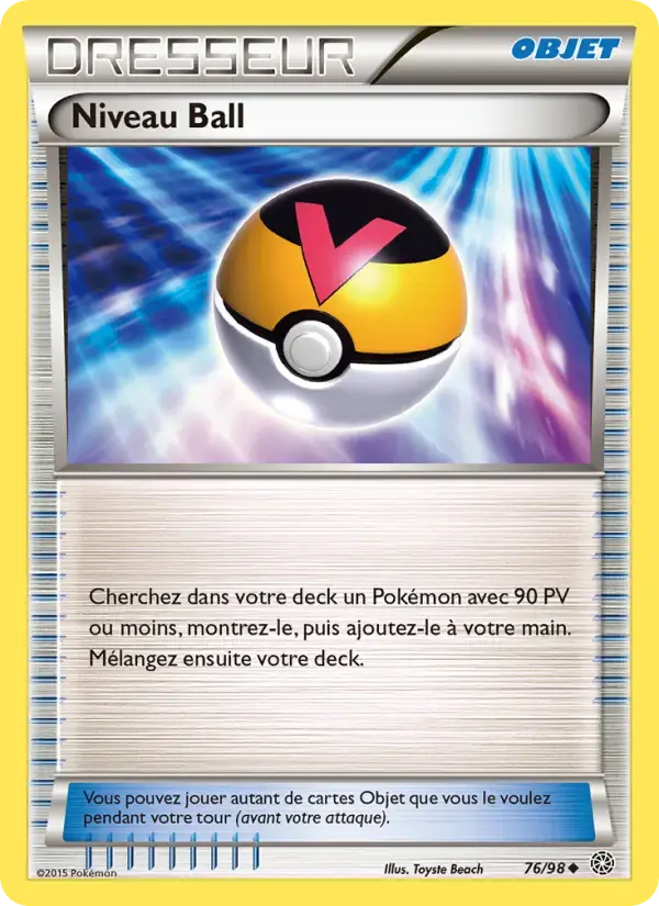 Carte Pokémon Niveau Ball #76 — Origines Antiques