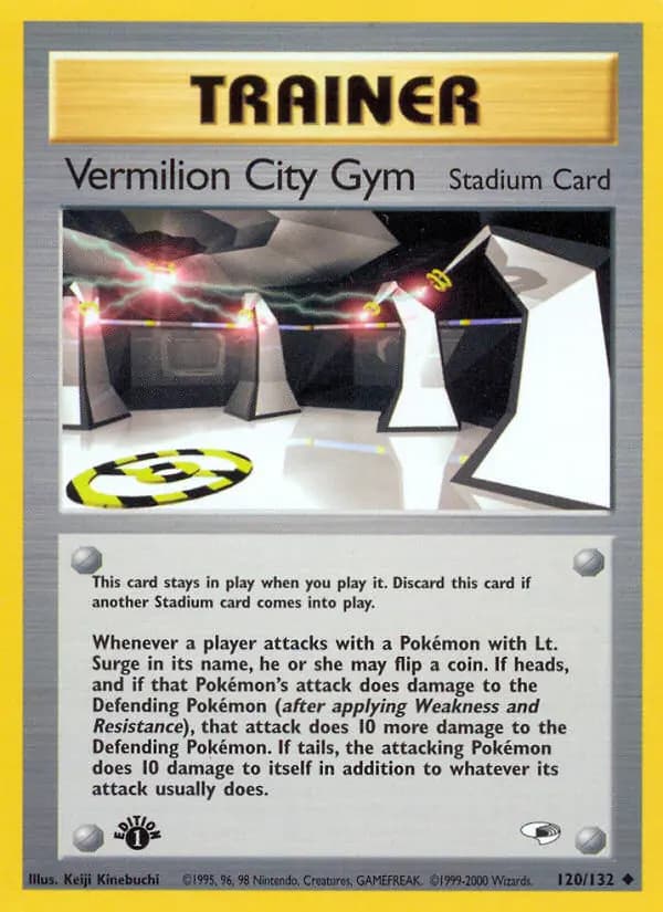 Vermilion City Gym #120 — Gym Heroes