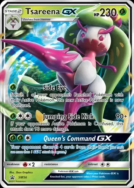 Carte Pokémon Sucreine-GX #SM56 — Jumbo