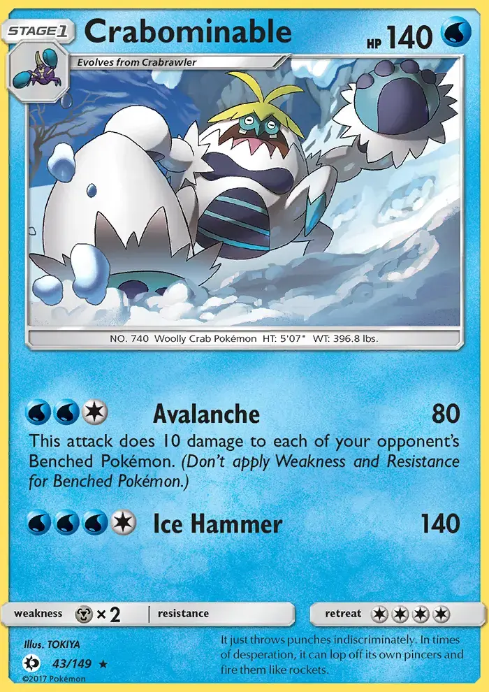 Crabominable #43 — Sun & Moon