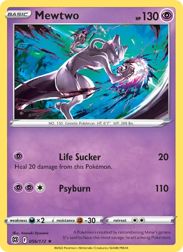 Mewtwo #056 — Brilliant Stars