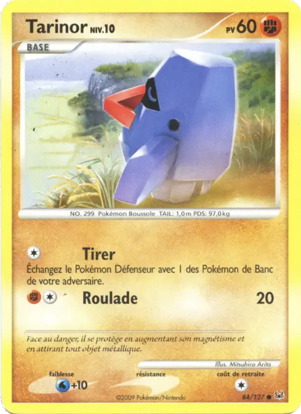 Carte Pokémon Tarinor #84 — Platine