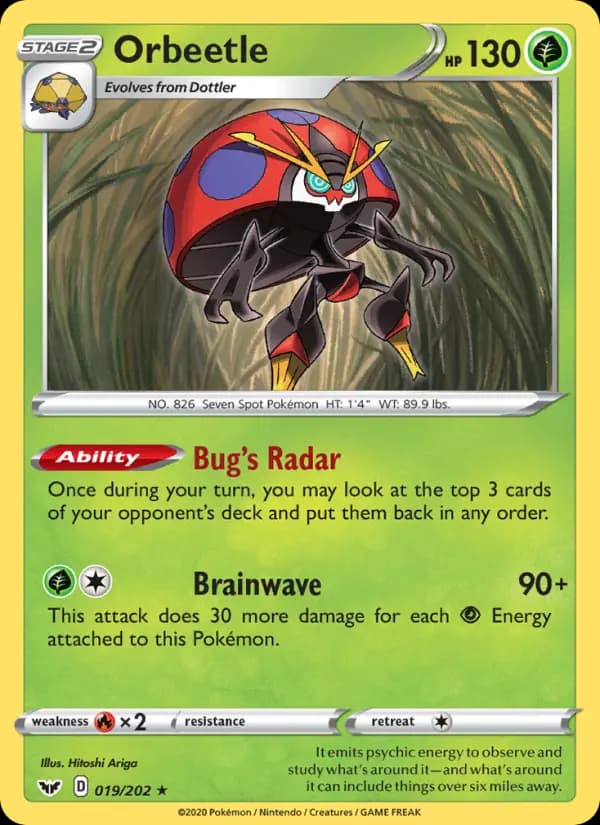 Orbeetle #19 — Sword & Shield