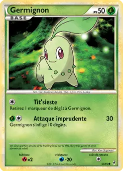 Carte Pokémon Germignon #53 — L'Appel des Légendes