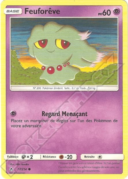 Carte Pokémon Feuforêve #77 — Alliance Infaillible
