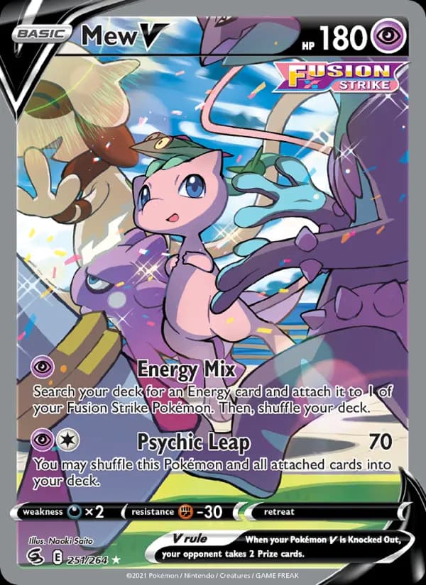 Mew V #251 — Fusion Strike