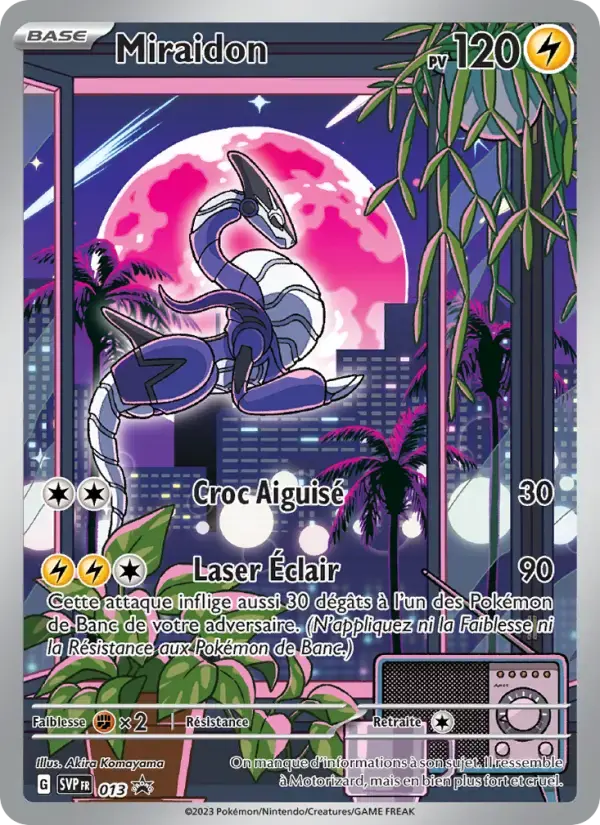 Carte Pokémon Miraidon #013 — Promos Écarlate et Violet