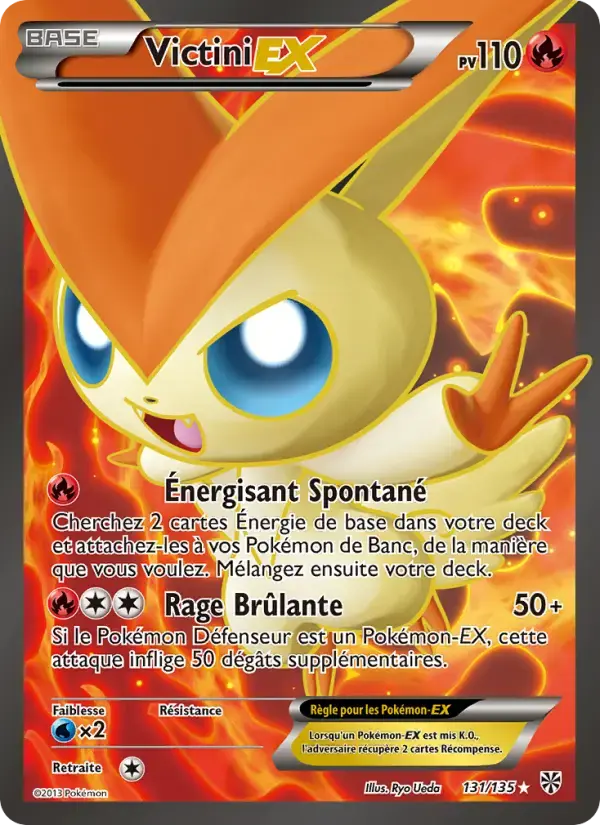 Carte Pokémon Victini-EX #131 — Tempête Plasma