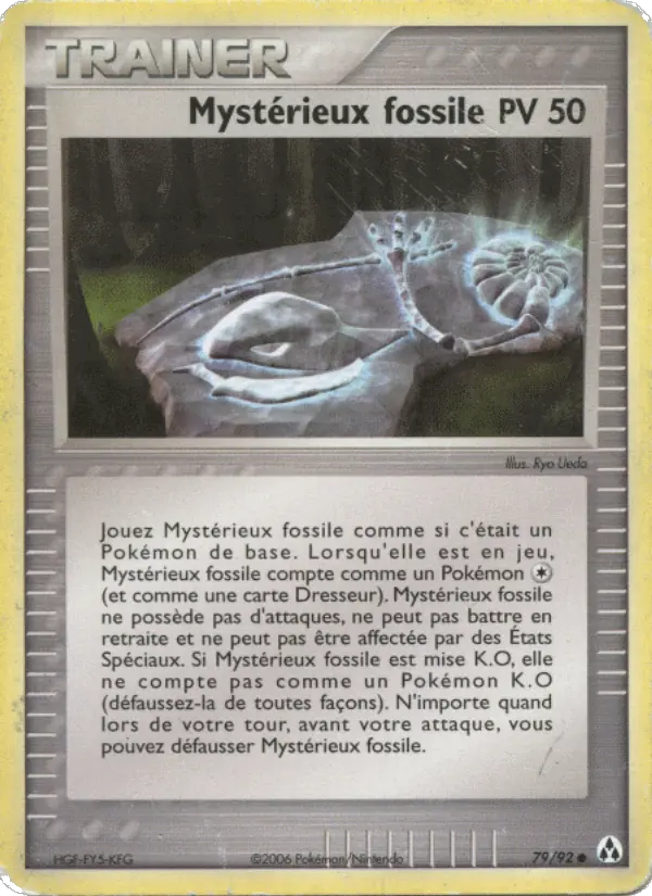 Carte Pokémon Mystérieux fossile #79 — Créateurs de Légendes