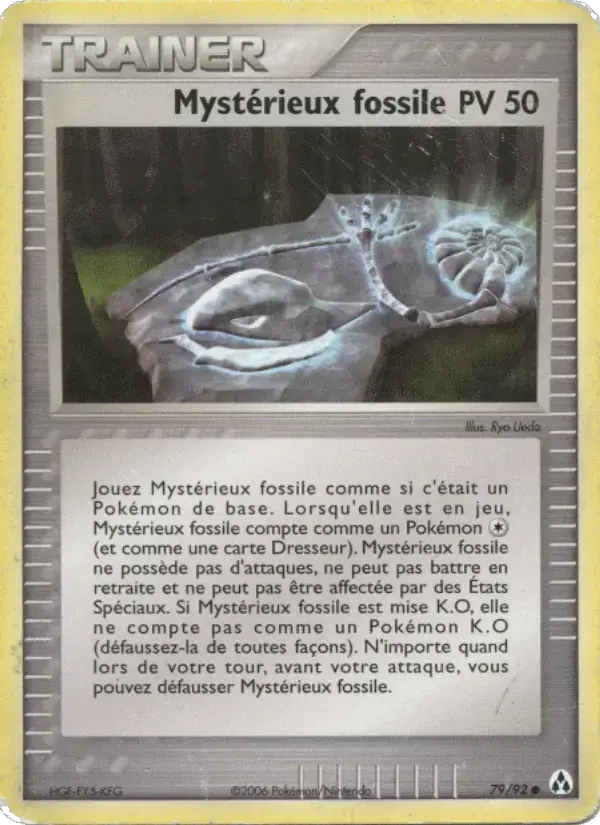 Carte Pokémon Mystérieux fossile #79 — Créateurs de Légendes