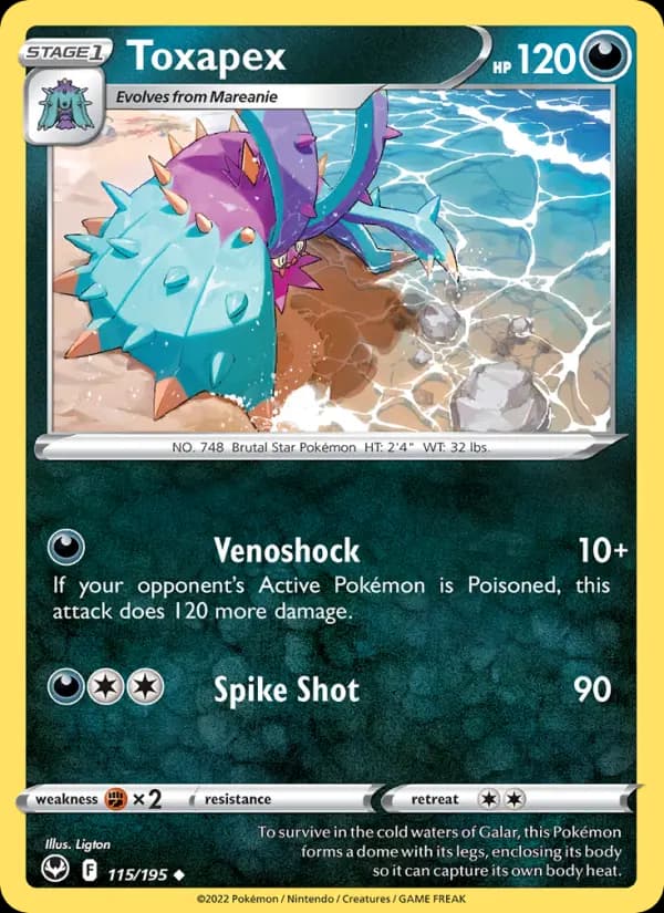 Toxapex #115 — Silver Tempest
