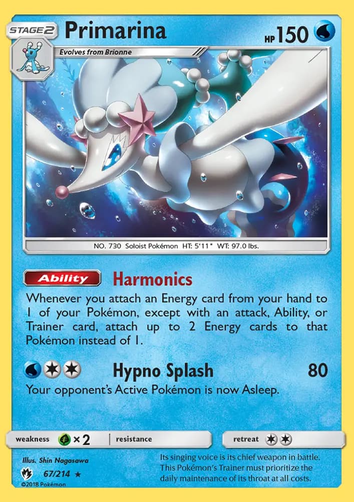 Primarina #67 — Lost Thunder